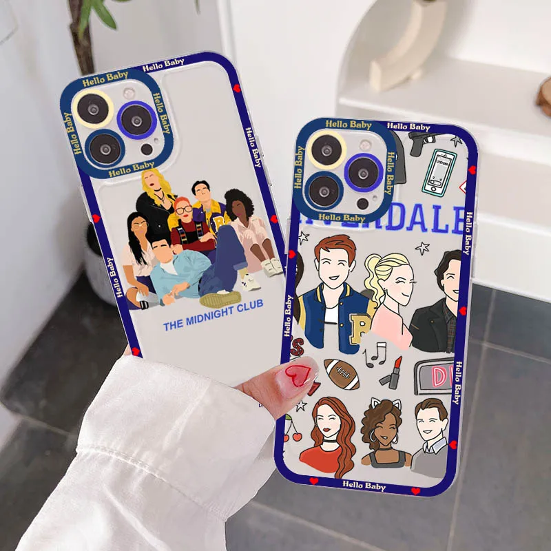 

American TV Riverdale Phone Case For IPhone 11 12 13 Mini Pro Max 14 Pro Max Case Shell