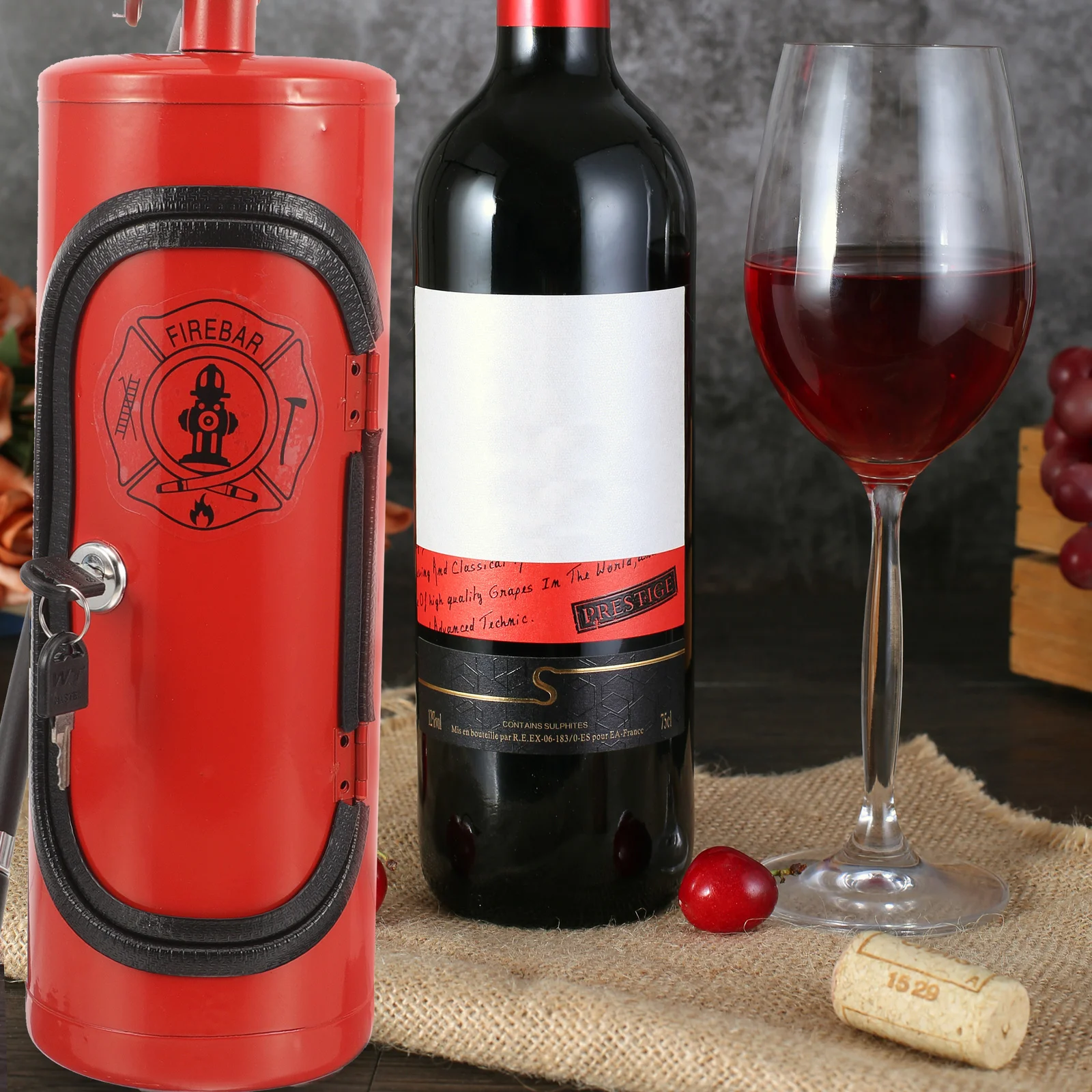 

Fire Extinguisher Cabinet Container Storage Box Boy Gift