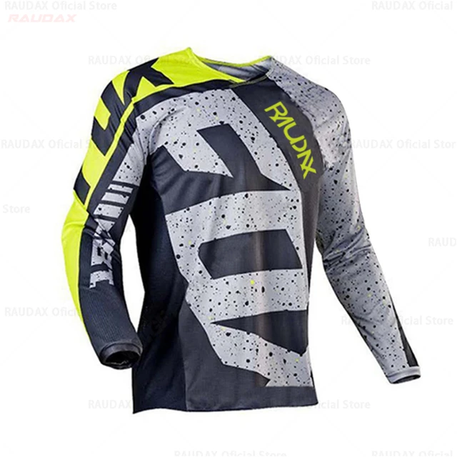 Sports Team Downhill Jerseys 2023 Long Sleeves MTB Bike Shirts Offroad DH Motorcycle Jersey Motocross Sportwear Clothing 1