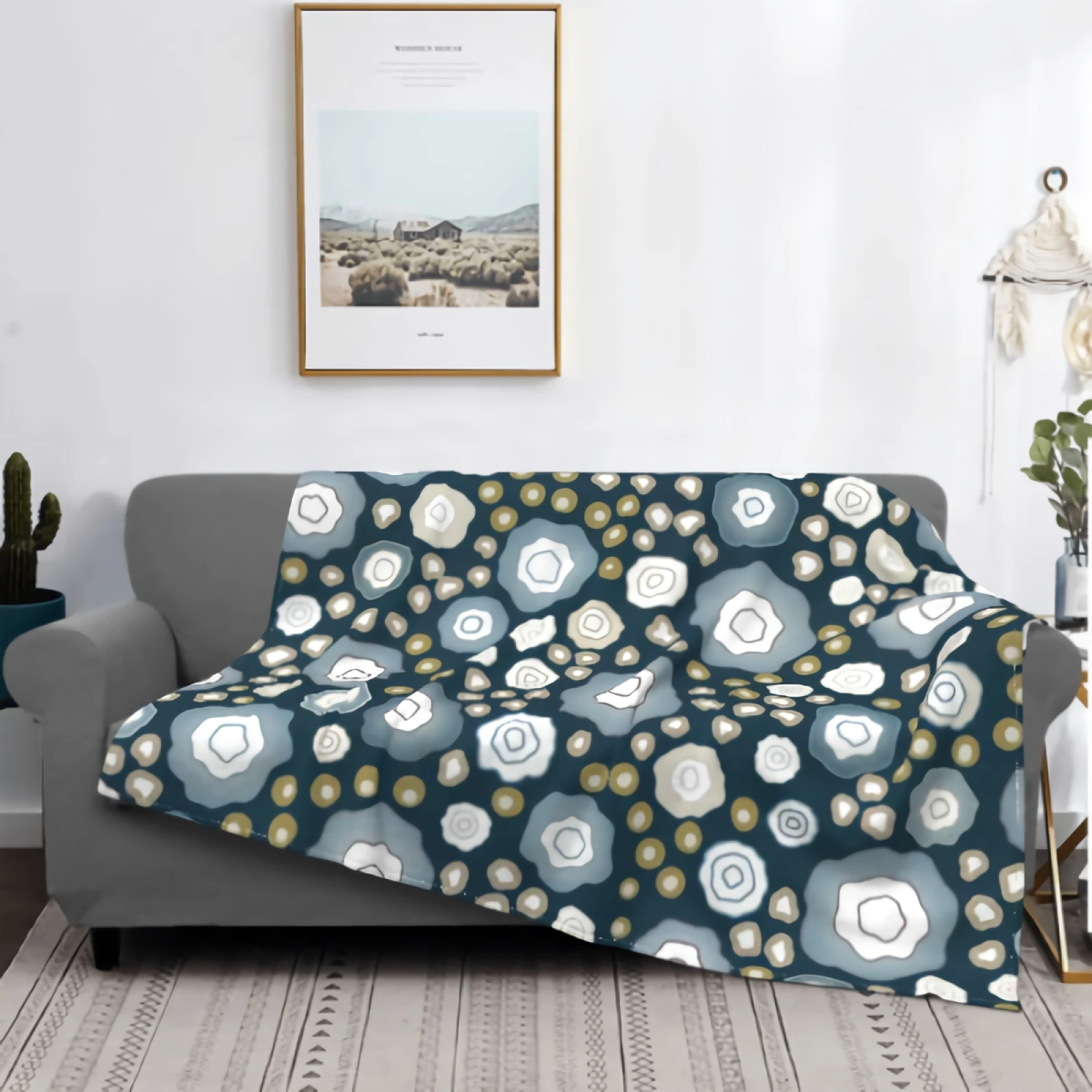 

Милый плед с маргаритками, супермягкое легкое Фланелевое флисовое яркое одеяло с цветами для кровати, дивана, всесезонное