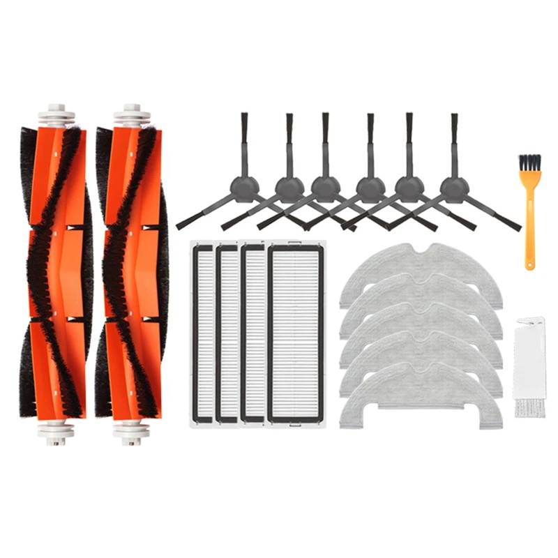 

Filter Main Brush Mop Main Brush Replacement Accessories For Dreame Bot Z10 Pro / L10 PLUS For Xiaomi HEPA