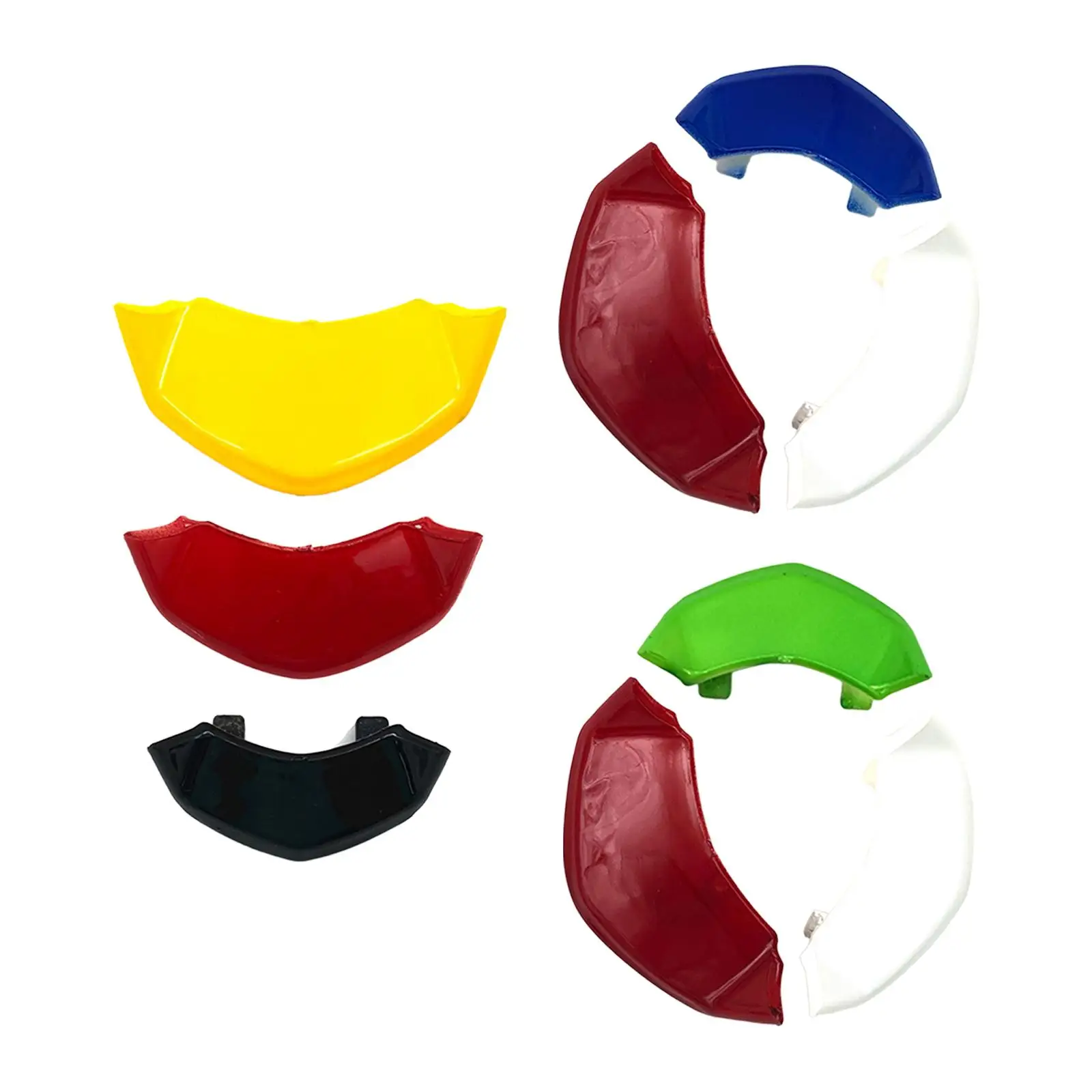 

3x Motorcycle Front Triangle Decoration Cover for Piaggio Vespa Primavera