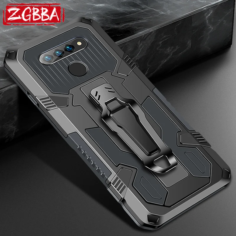 

Magnetic Back Clip Car Holder Phone Case For LG K51 K61 K51S K41S K31 Shockproof Bracket Cover For LG Stylo 7 6 Aristro 5 Pro