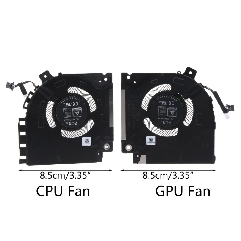 New Laptop CPU GPU Cooling Fan for Dell X15 R1 Notebook Radiator DC5V 0.5A 4-pin 4-wires Cooler ND85C37 ND85C38 New Laptop CPU GPU Cooling Fan for Dell X15 R1 Notebook Radiator DC5V 0.5A 4-pin 4-wires Cooler ND85C37 ND85C38