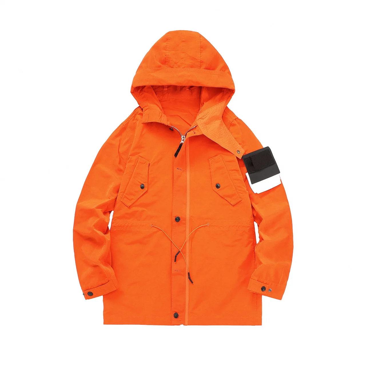 

Куртка мужская с компасом, однотонная, весна-осень, 2023