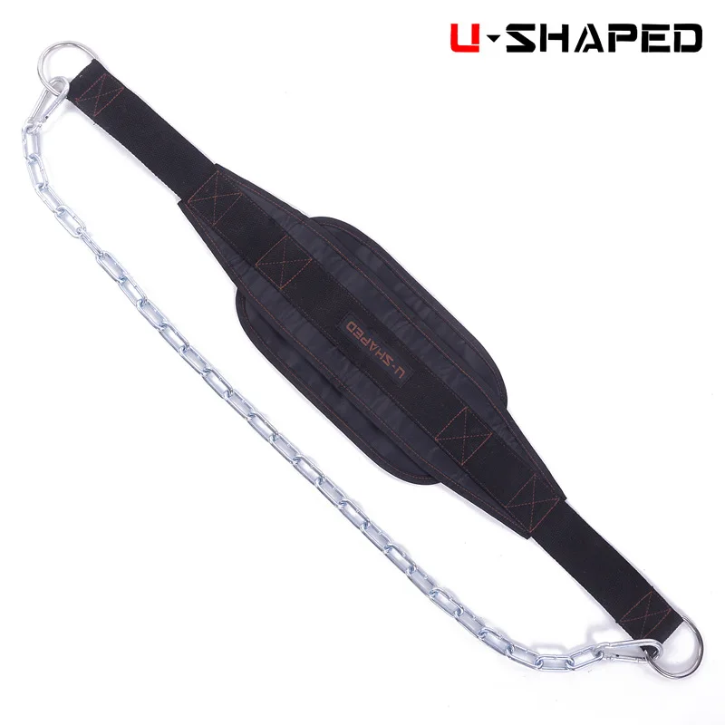 

Fitness Weight Belt Professional Gym Pull-up Barbell Piece Weight Belt Thickened Widened and Thickened Iron Chain