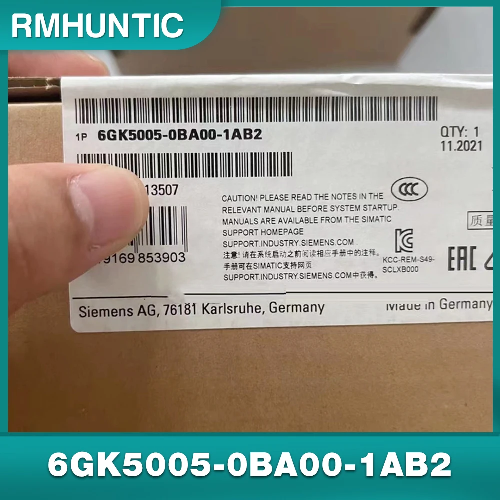 

For SIEMENS 6GK5005-0BA00-1AB2 SCALANCE XB005 Unmanaged Industrial Ethernet Switch