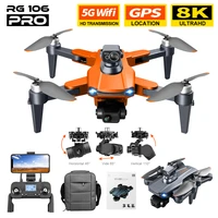 2022 rg106 drone 8k profesional gps 3 km quadcopter with dual camera 3 axis brushless rc dron helicopter 5g wifi fpv drones toys