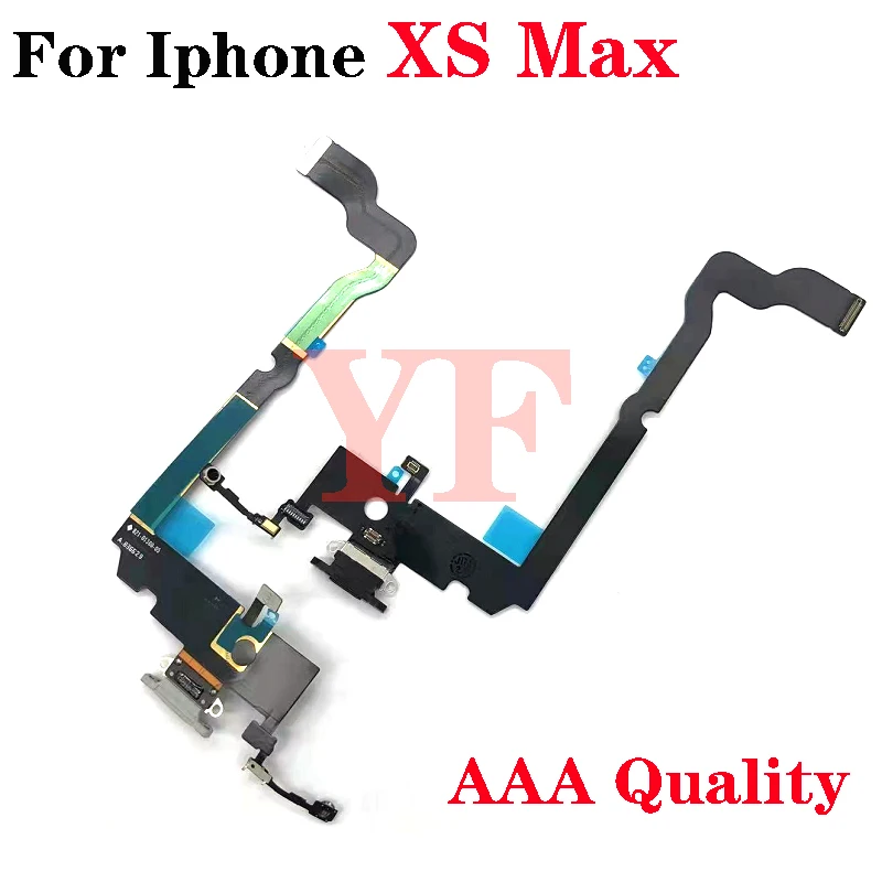 High Quality For Apple Iphone XS Max USB Charger Port Dock Connector With Mic Flex Cable | Mobile Phone Cables