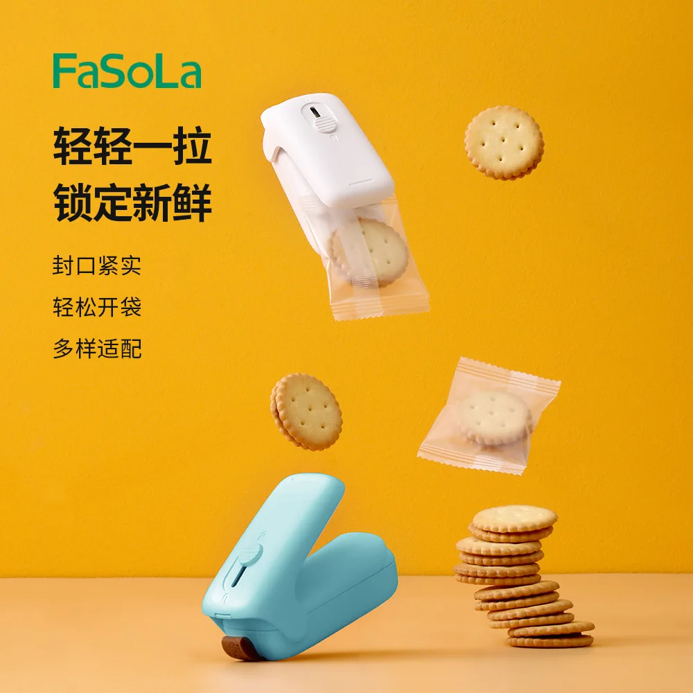 

Xiaomi Portable Sealer Household Plastic Bag Food Sealer Mini Small Sealer High Temperature Hot Melt Moisture Proof Sealer