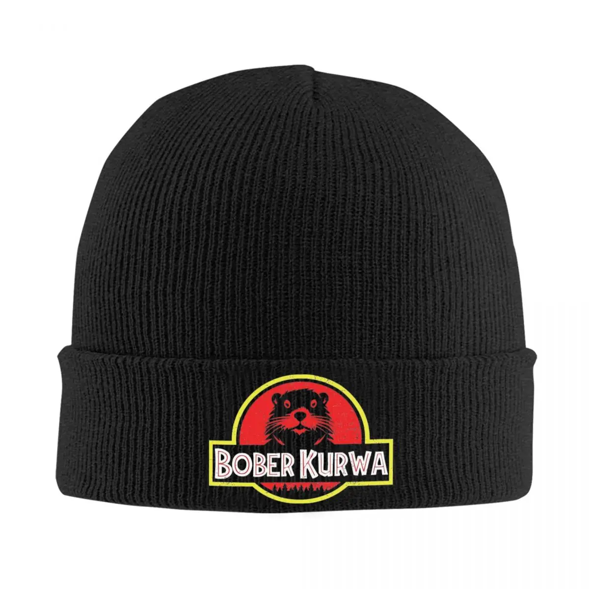 Трикотажная шапка Bobr Bober Kurwa Beaver Boberek стандартная теплая в стиле хип-хоп для мужчин
