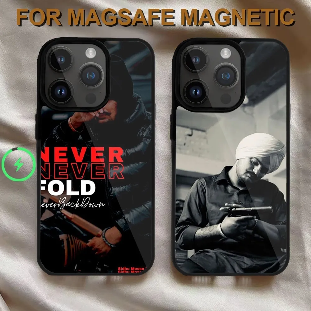 Чехол для iPhone 14 13 12 11 15 Pro Max Magsafe с беспроводной зарядкой