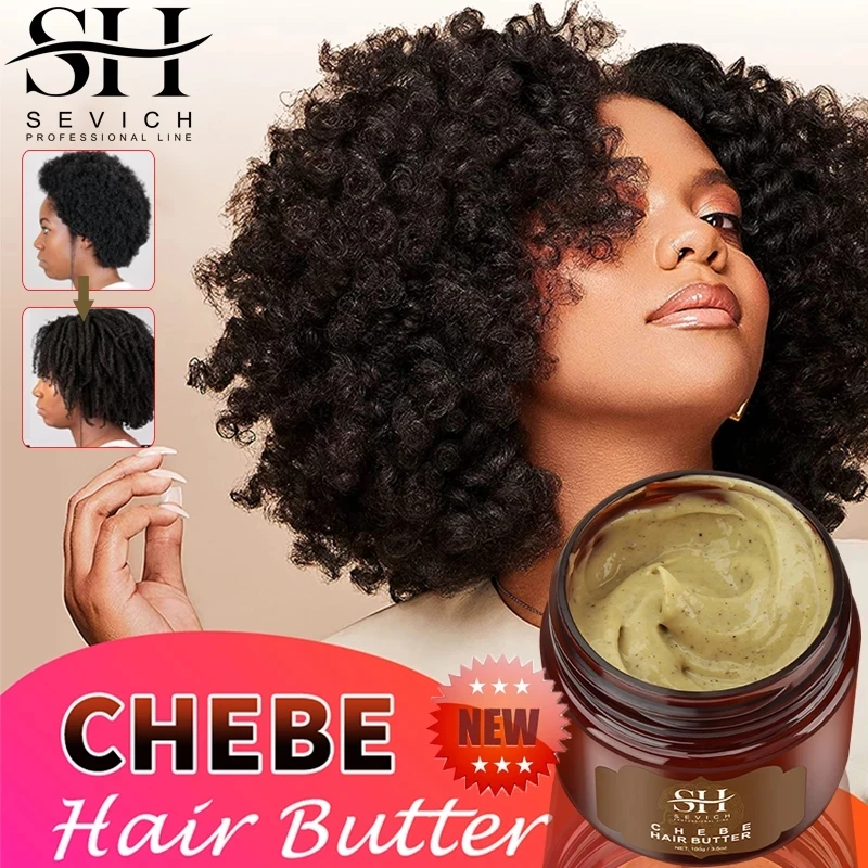 

African Crazy Hair Growth Product Traction Alopecia Chebe Hair Growth Mask 100g Anti Hair Loss Treatment Hair Care Sevich Makeu