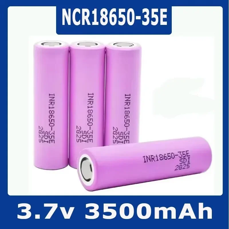 18650 3500 мАч 25 А разряд INR18650 35E 1-20 шт. 3 7 В литий-ионная батарея