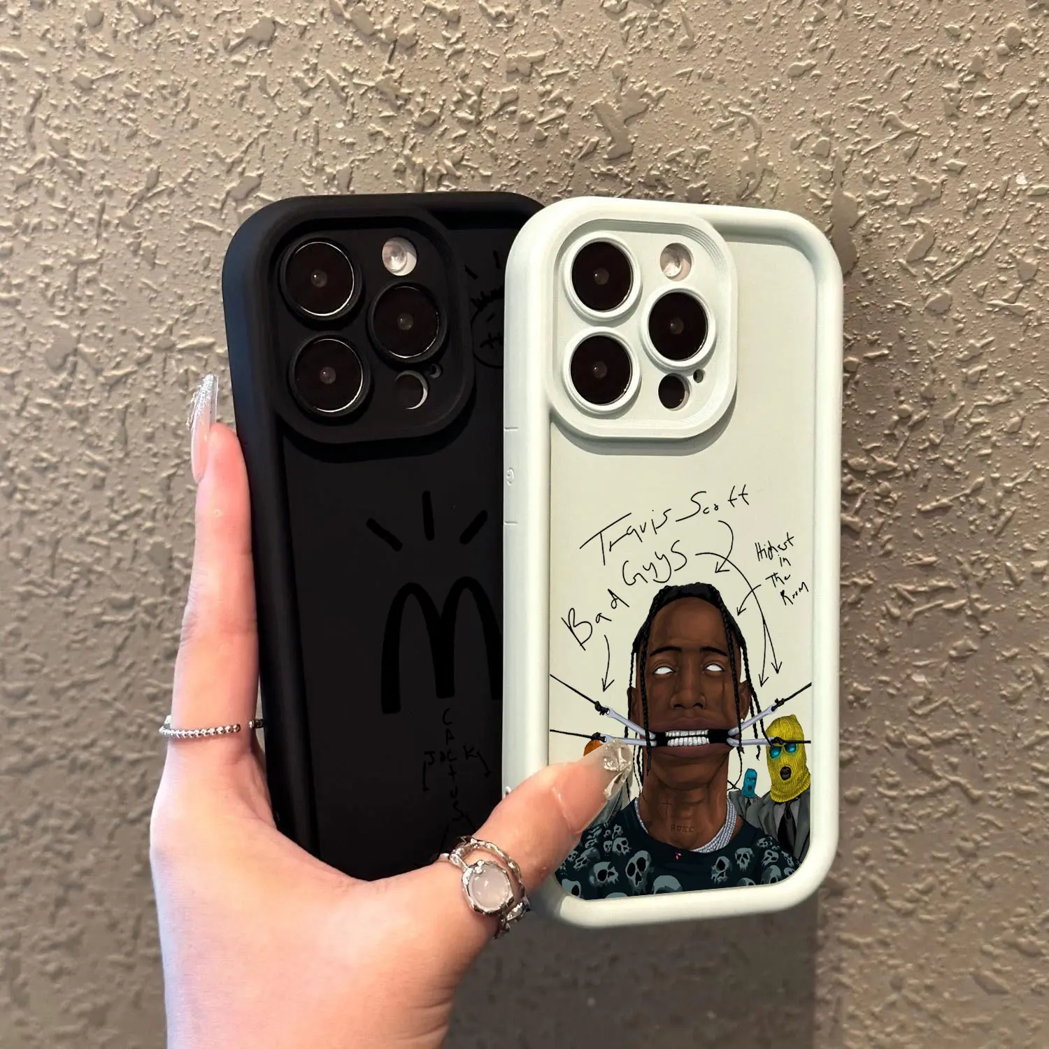 Роскошный чехол для телефона с тревисом Скоттом КАКТУСОМ Джеком Samsung S24 S23 S22 S21 S20