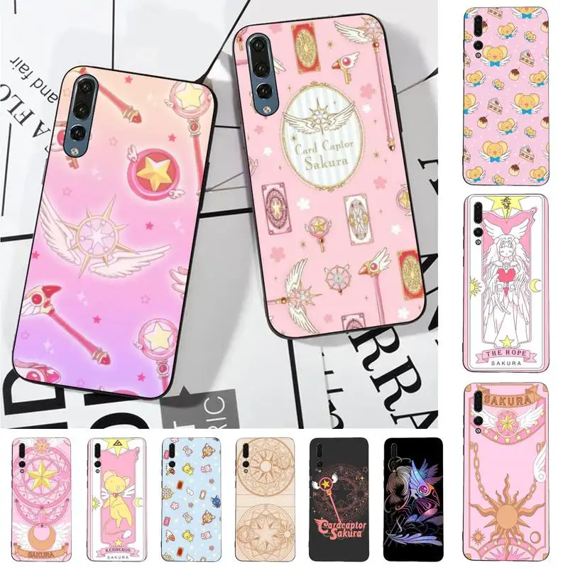 

Card Captor Sakura Phone Case for Huawei P30 40 20 10 8 9 lite pro plus Psmart2019