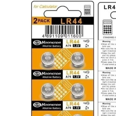 Фото Высококачественные кнопочные батарейки AG13 LR44 (100 шт.): LR44, L1154, RW82, SR1154, SP76, SR44, A76, LR1154, GP7 для часов, игрушек, пультов ДУ №2