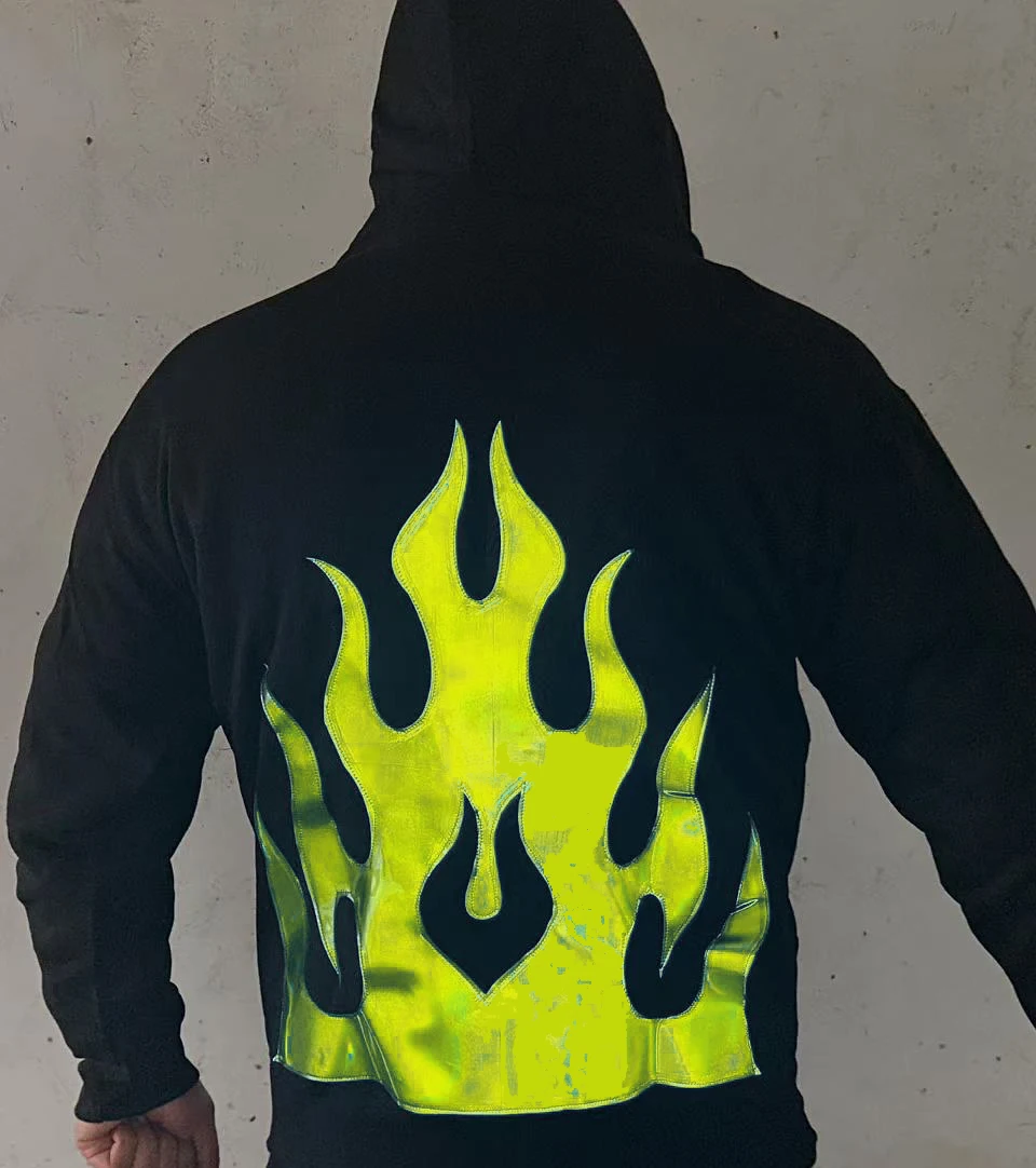 PHATTPANT shuffle rave gear wave rave gear Толстовка на молнии, куртка-кардиган Толстовка с капюшоном Flame (art.: 3920cc9be5fcc) - 3920cc9be5fcc