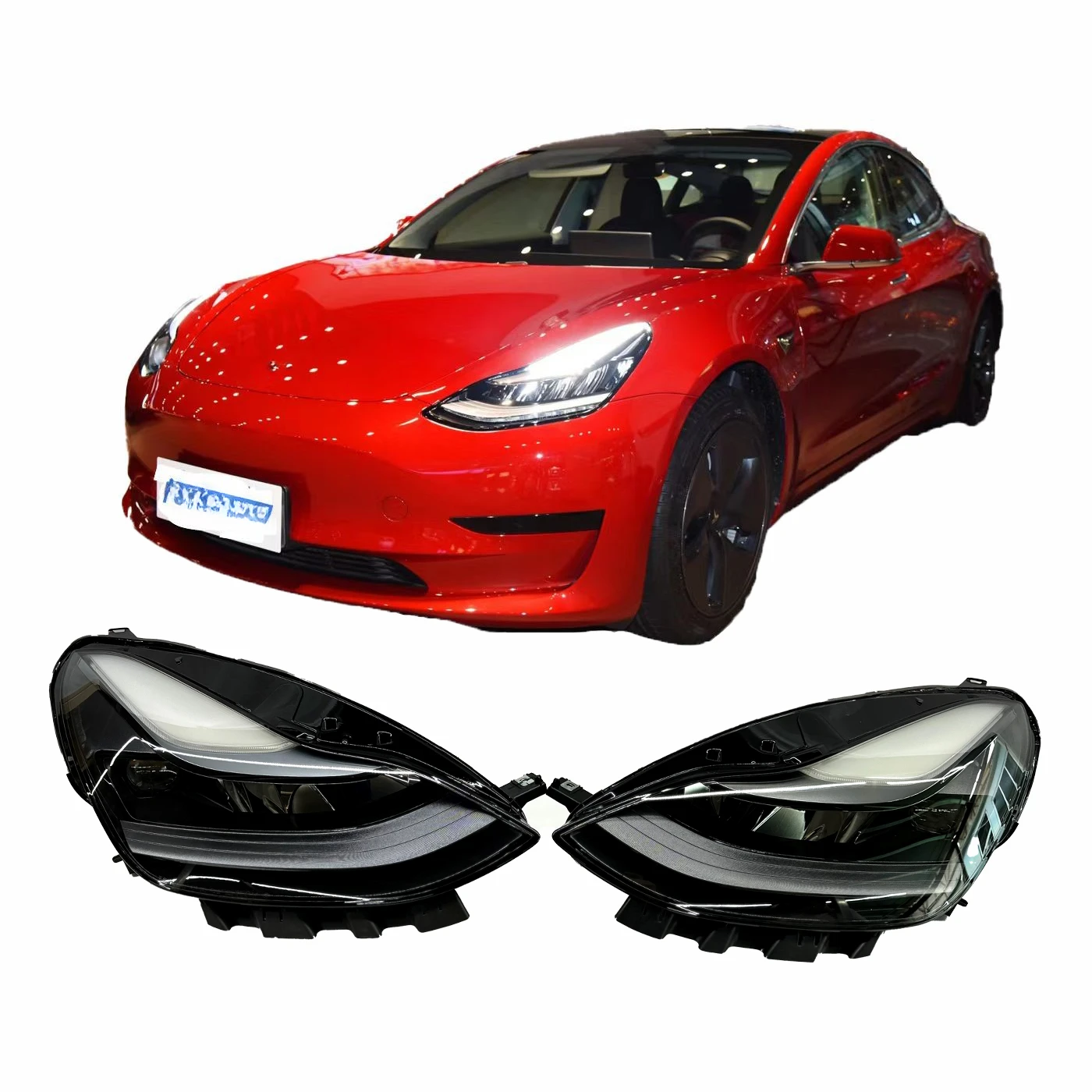 Новое поступление фар L/R 1077372 -00-К 1077371 -00-K для Tesla Model 3 5YJ3 2017-2020 гг.
