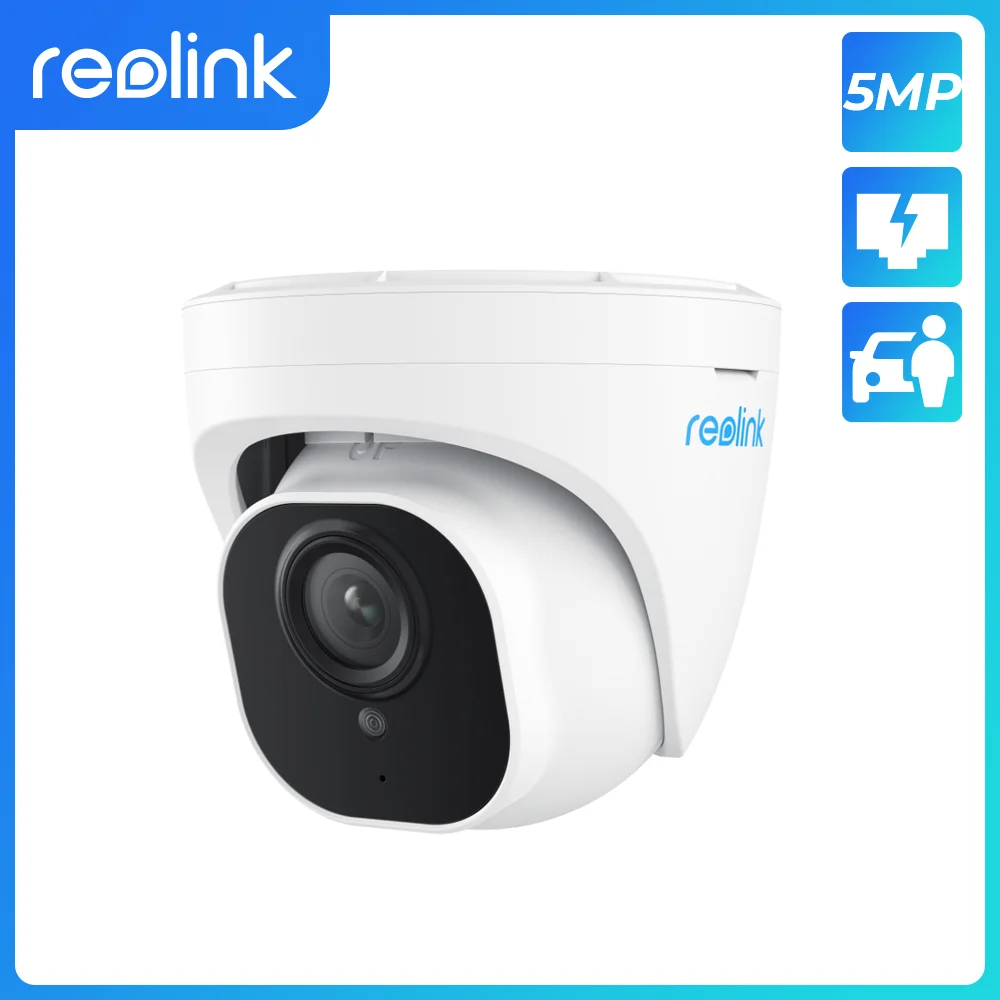 Reolink 8MP Outdoor IP Camera 5MP Infrared Night Vision PoE Security Cam Smart Human Detection Home Video Surveillance Camera