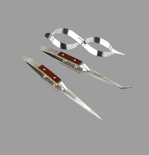

Pro Jewelry Soldering Tweezers Straight Curved Tip Selflock Welding Tweezer Cross Locking Jewelry Making Craft Tool for Jeweler