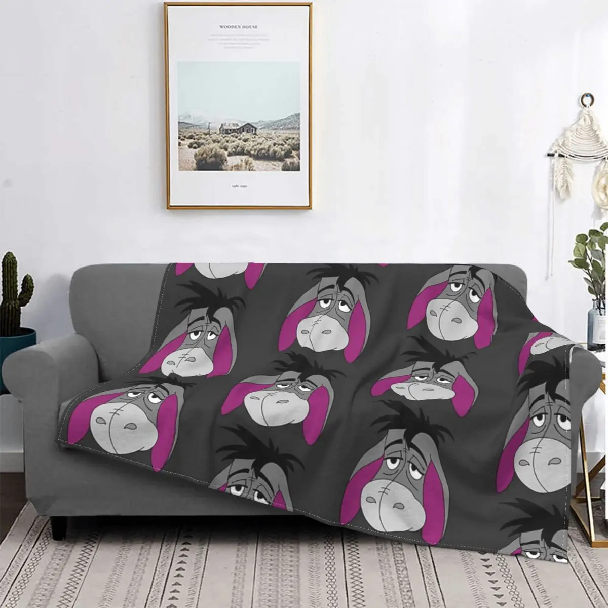 

Eeyore Blanket Bedspread Bed Plaid Rug Bed Blanket Fleece Blanket Bedspreads For Bed