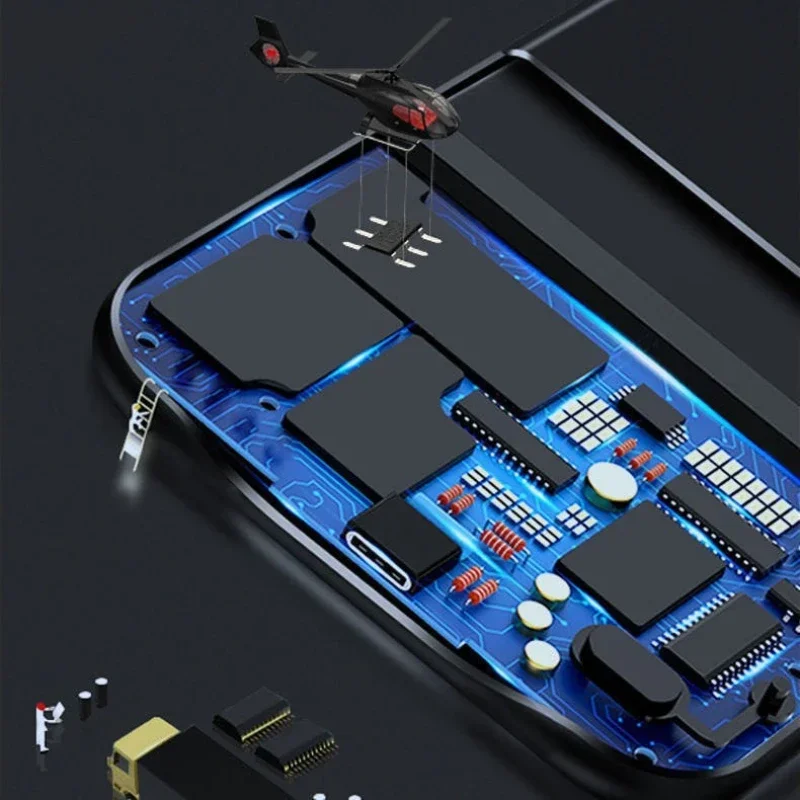 Фото Портативный внешний аккумулятор 10000 мАч для OnePlus 12, чехлы для аккумуляторов, внешний аккумулятор, зарядная крышка для One Plus 12, чехол для питания №2