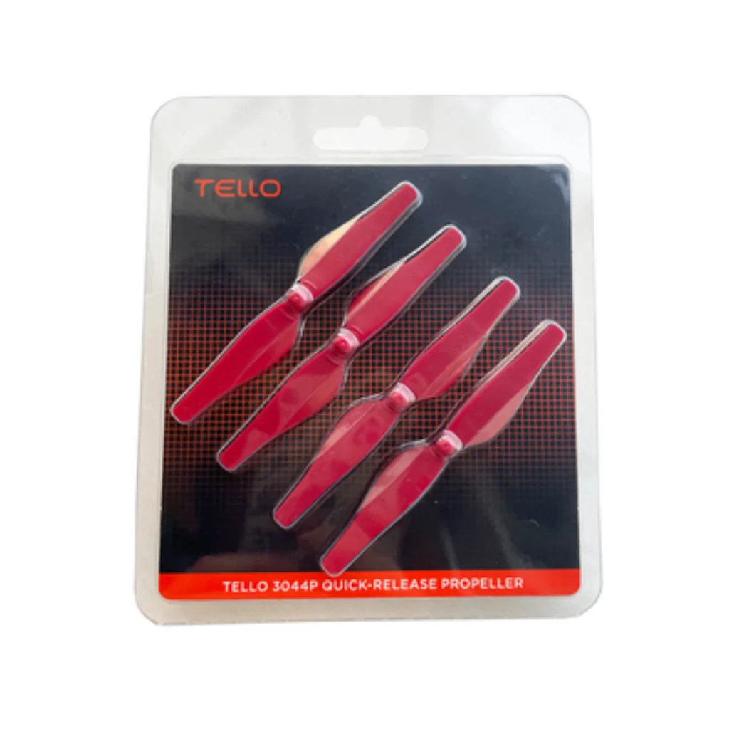 Оригинальные новые 4 шт. Сменные красные пропеллеры 3044P быстросъемные для дрона Ryze DJI Tello