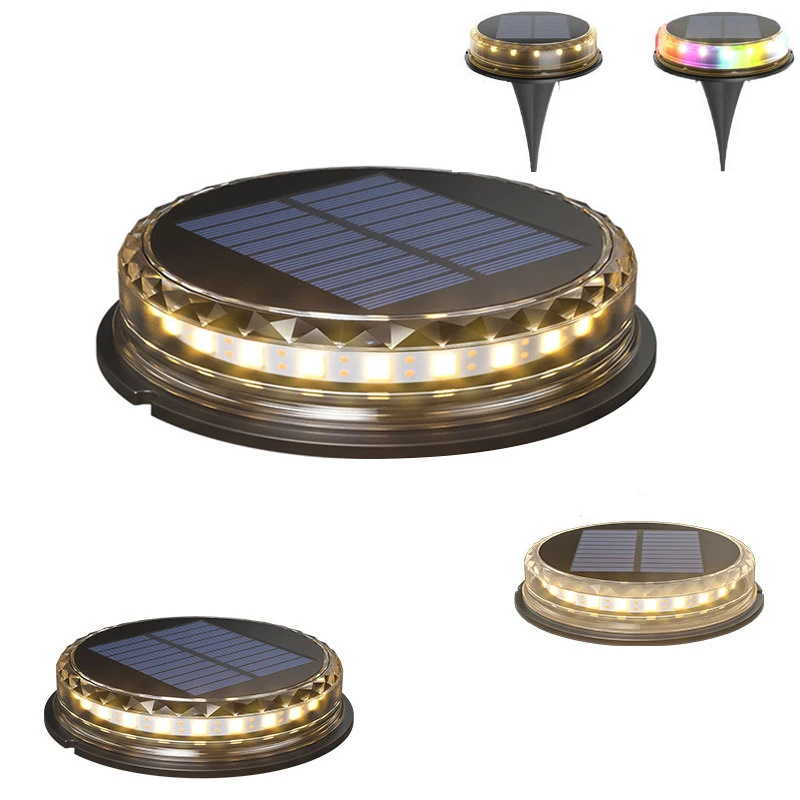 

New Super Bright LED Solar Pathway Light Outdoor Garden Solar Lamp IP65 Waterproof Ground Lamp for Home Garden Decoration