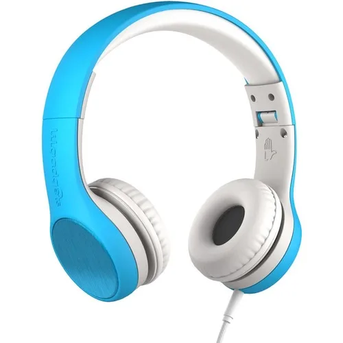 

Connect+ Style Blue Premium Children's Wired Headphones with SharePort