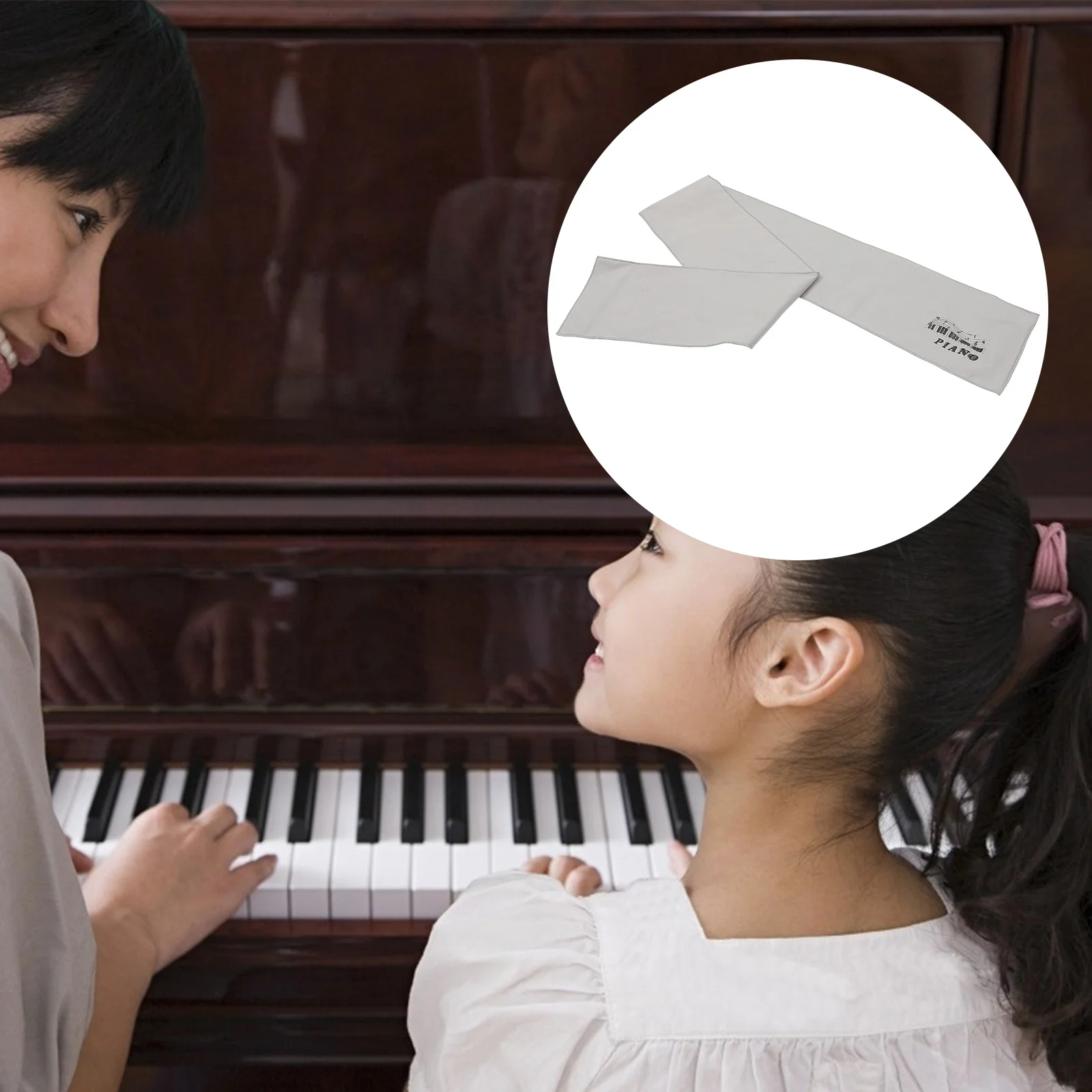 Чехол для клавиатуры фортепиано моющийся из микрофибры 88-клавишный чехол