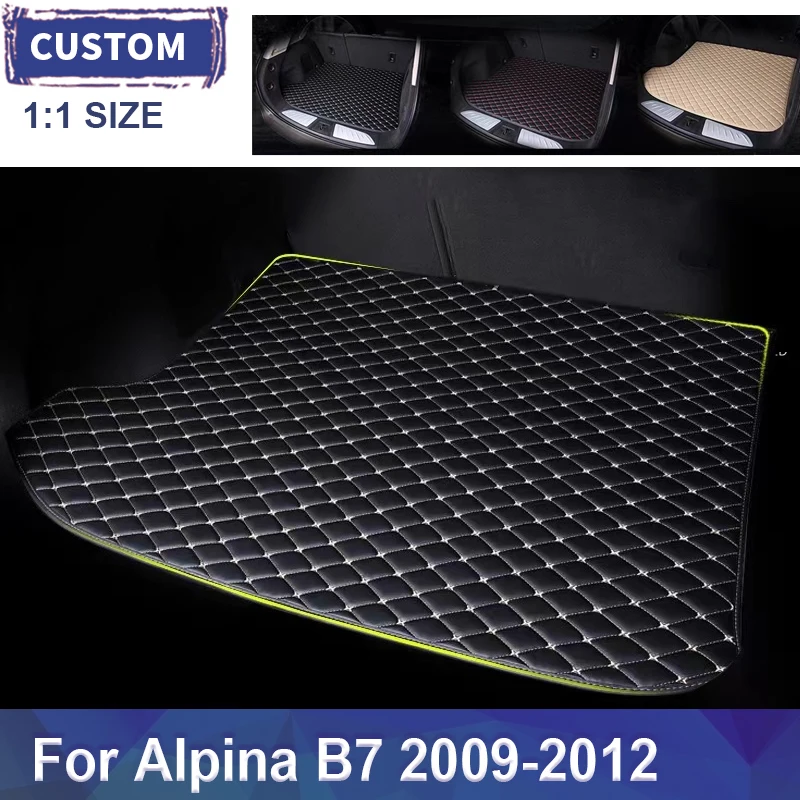 

Коврики для багажника автомобиля на заказ для Alpina B7 2009-2012, коврик для подкладки груза, аксессуары для интерьера, чехол