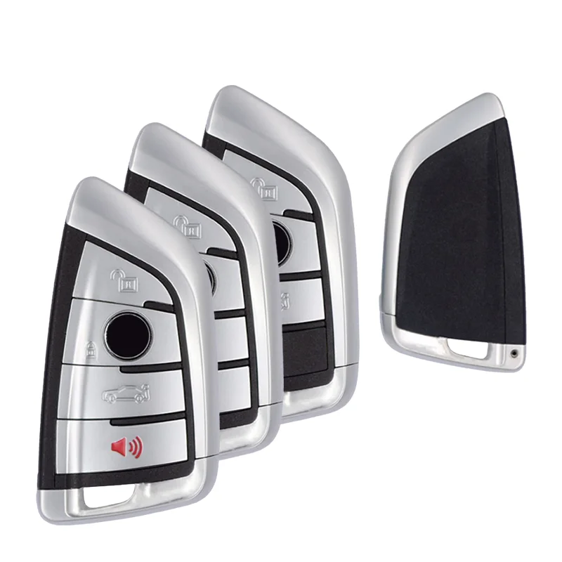 YAYUN 3/4-кнопочный защитный чехол для автомобильного ключа 2014 2015 2016 2017 CAS4 + AKBMS231 BMW 1 3 5