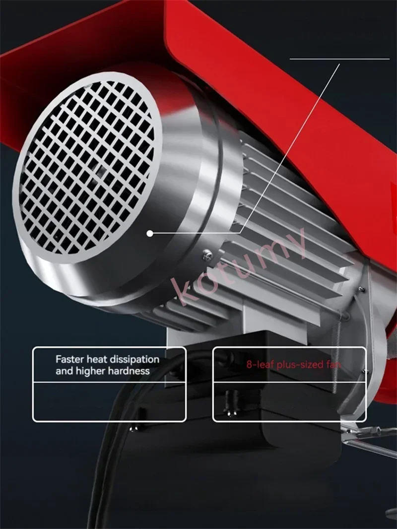 Электрический подъемник 1300 Вт 600 кг подъемный кран кабельная Лебедка для лодки