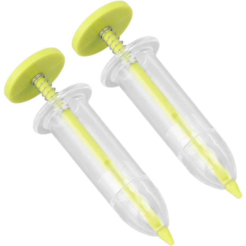 Набор мини-садовых инструментов: 6 шт. разбрасывателей семян с Dibber шириной и