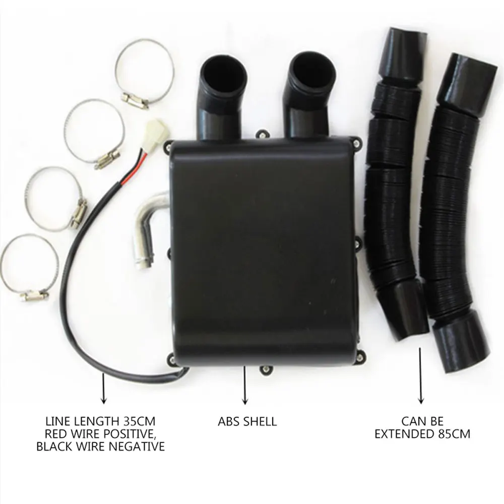 

12/24V Car Water Tank Heater Double Hole Autonomous Heater Plumbing Air Conditioner Heater Diesel Heater Glass Defroster