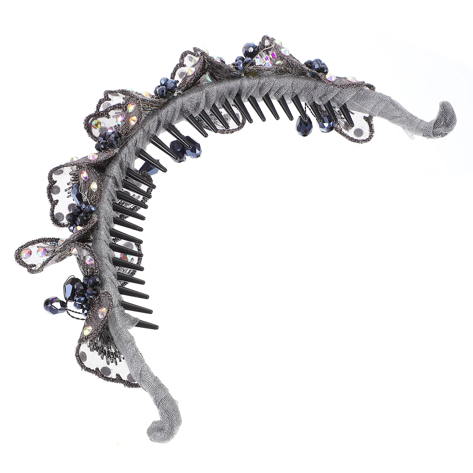 

Hair Rhinestone Clips Hairgripponytailbanana Accessories Clincher Crystal Grips Braided Classic Shape Maker Wear Head Holder