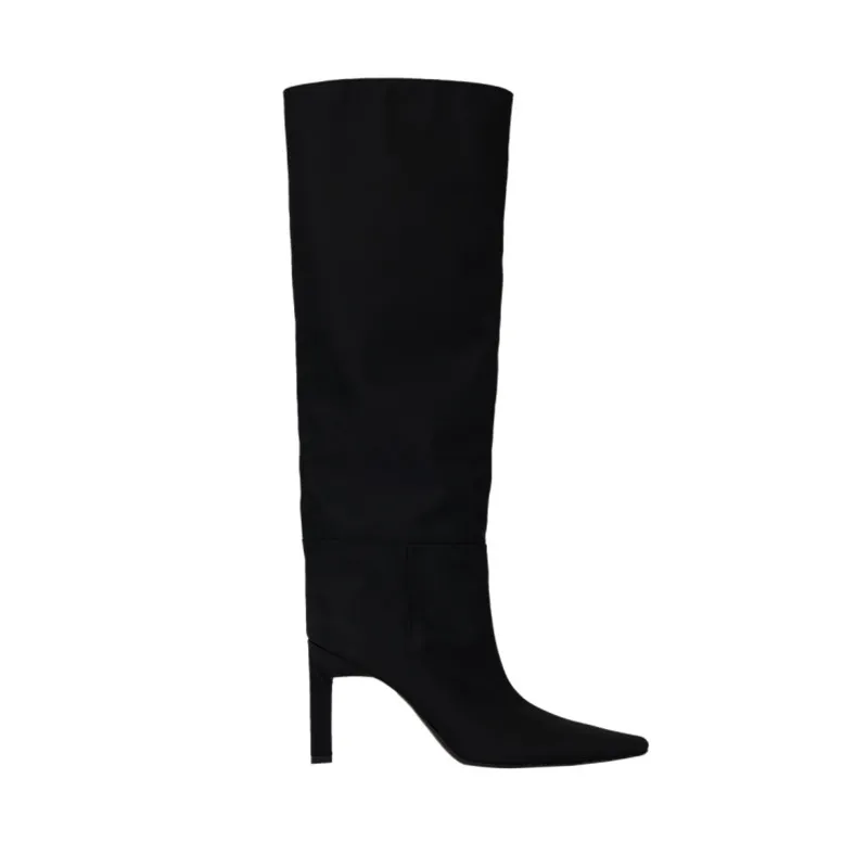 European and American Large Size Women's Boots Fashionable New Knee High Fashion Women's Boots Long Boots In Autumn and Winter