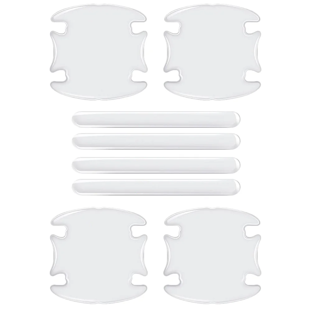 

8pcs Car Door Handle Scratch Protector Transparent Door Handle Scratch Protection Film Car Door Handle Anti- scratch Protector