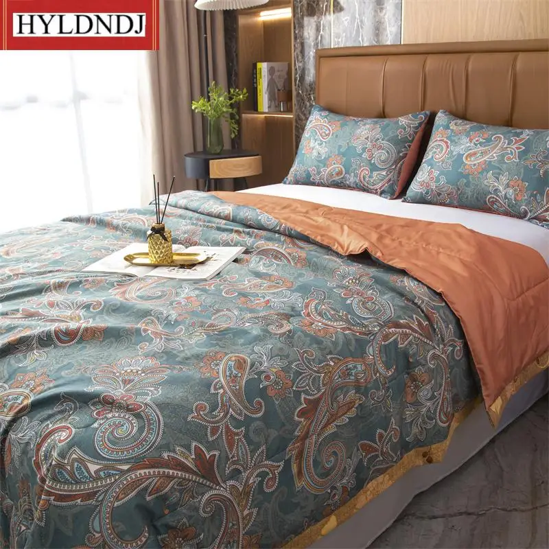 

Летнее одеяло 150 Х200, летнее одеяло, домашнее покрывало для кровати, приятное на ощупь, пододеяльник, Королевский размер (без наволочки)