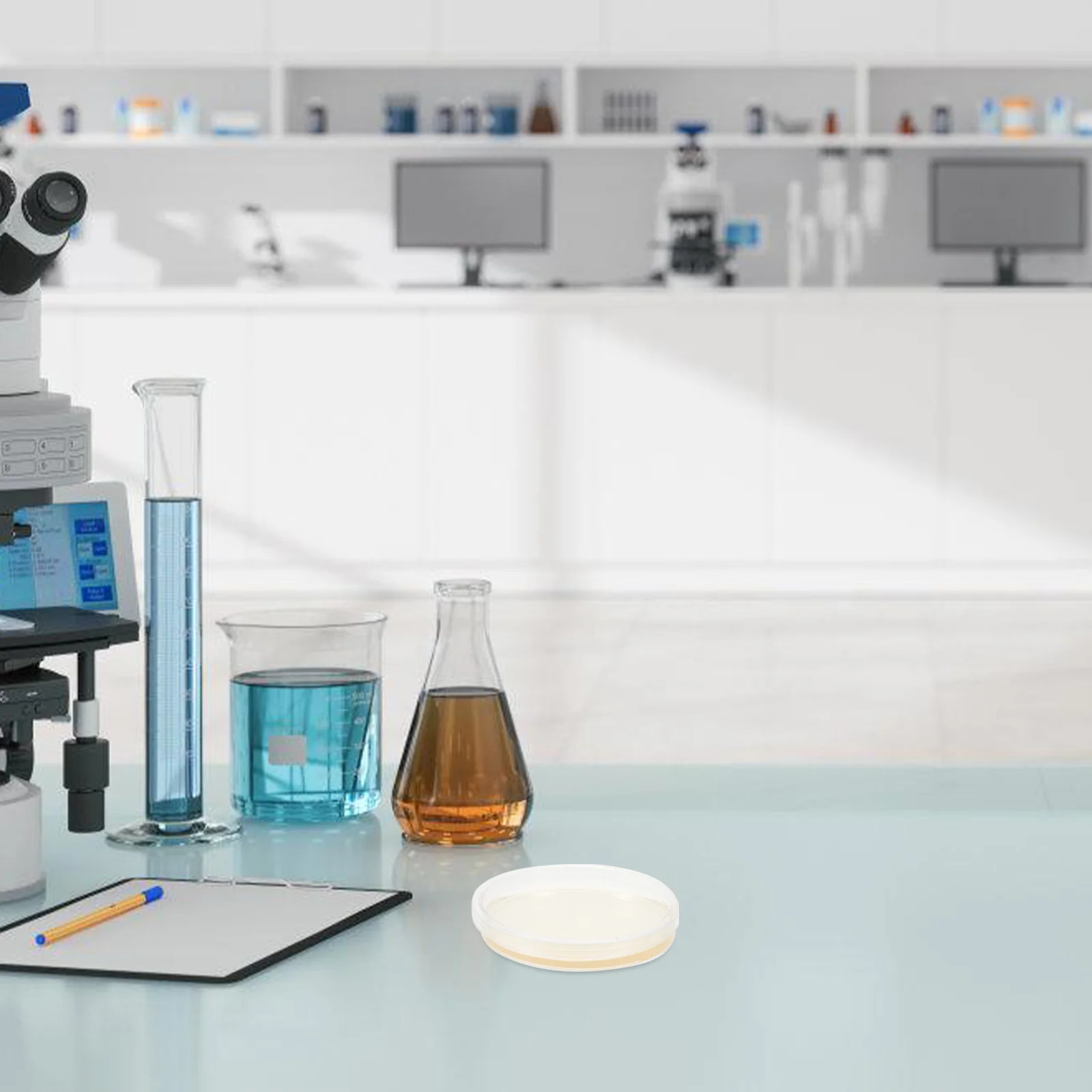 10 шт. тарелка с питательным агаром тарелки для культивирования тканей