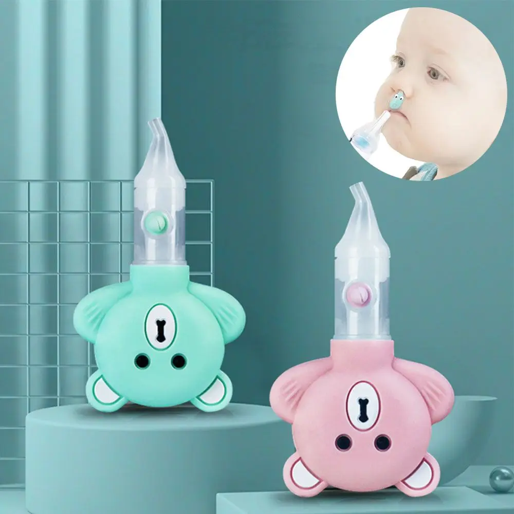 

Vacuum Suction Inhaler Pump Nose Cleaner Baby Silicone Nasal Aspirator Nasal Mucus Cleaner Baby Care Accessories New Baby Items