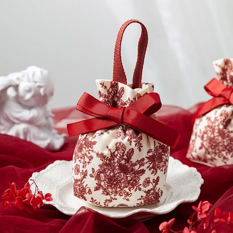 5 шт. подарки на день рождения для девочек упаковка холст подарочная сумка