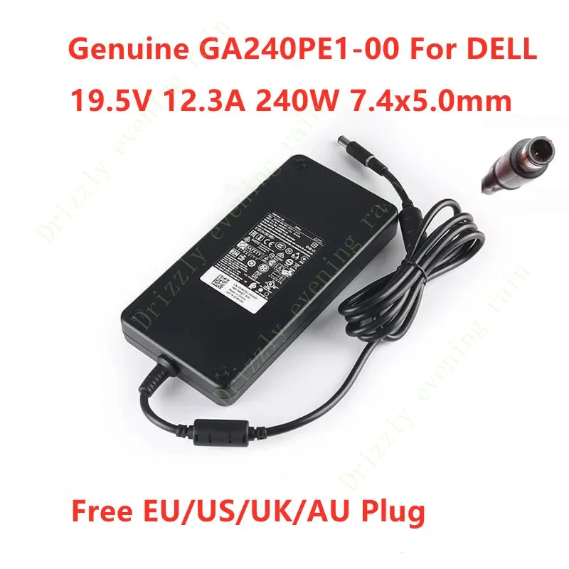 Оригинальный адаптер переменного тока GA240PE1-00 19 5 В 12 3 А 240 Вт LA240PM160 для зарядного