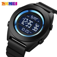 skmei top brand 5bar waterproof sport watches mens fashion led light digital wristwatch count down alarm clock relogio masculino