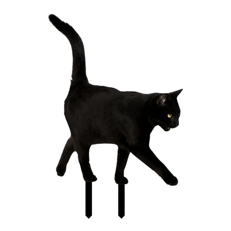 

Acrylic Simulation Cat Garden Stake Garden Sign Art Ornaments Crafts Supplies for Wedding Birthday Children Day Decor