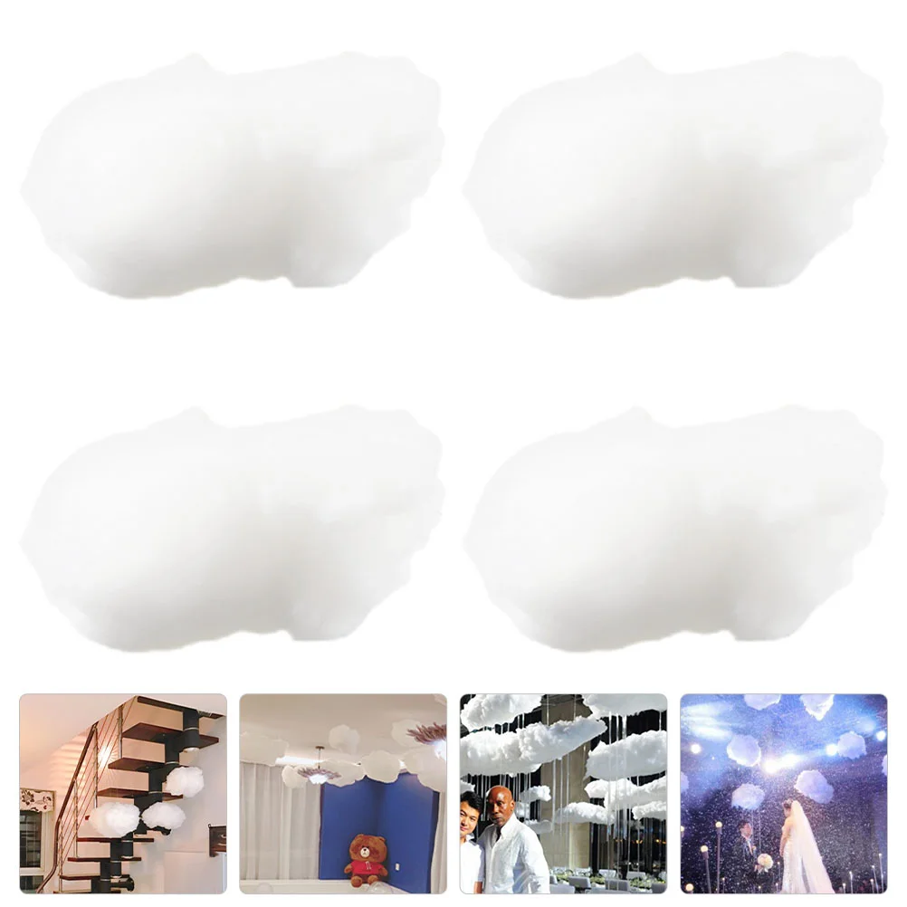 

Cloud Hanging Artificial 3D Cotton Ceiling Cloudsdecorations Diy Ornament Party Wedding Decor Room Decoration Fake Wall