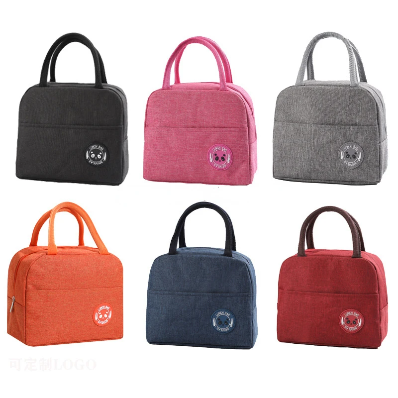 

Portable Lunch Bag Waterproof Thermal Insulated Lunch Box Bento Pouch Dinner Insulation Bag Student Thickened Cute Lunch Bag