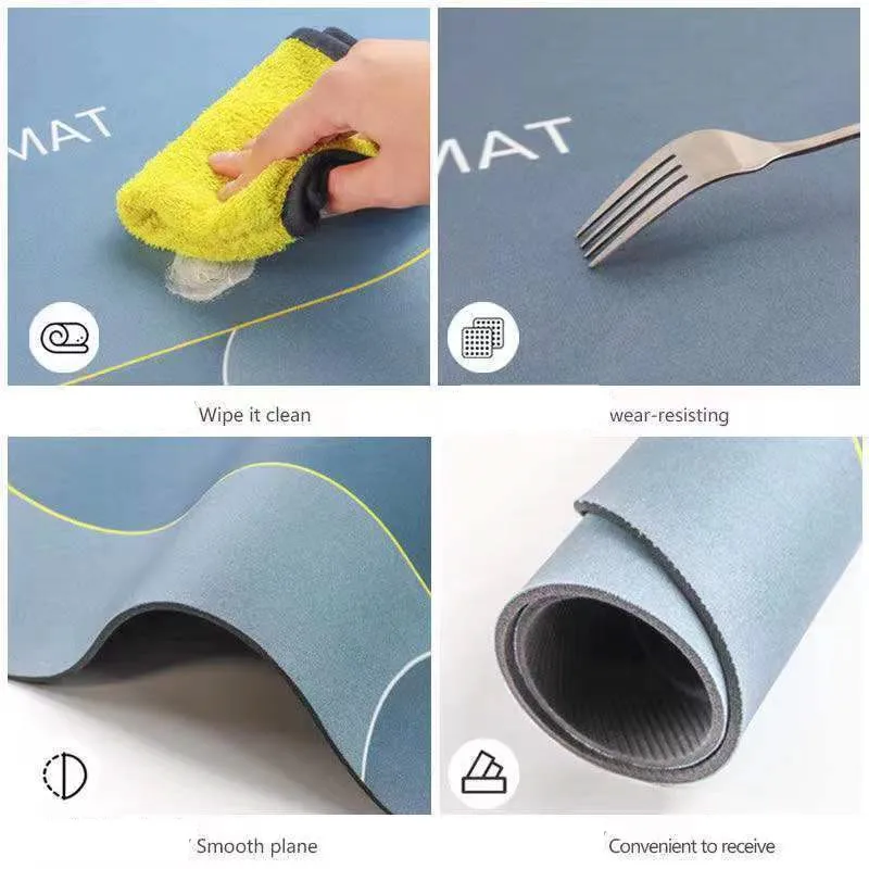 Супервпитывающий коврик для ванной Быстросохнущий ковер комнаты современные