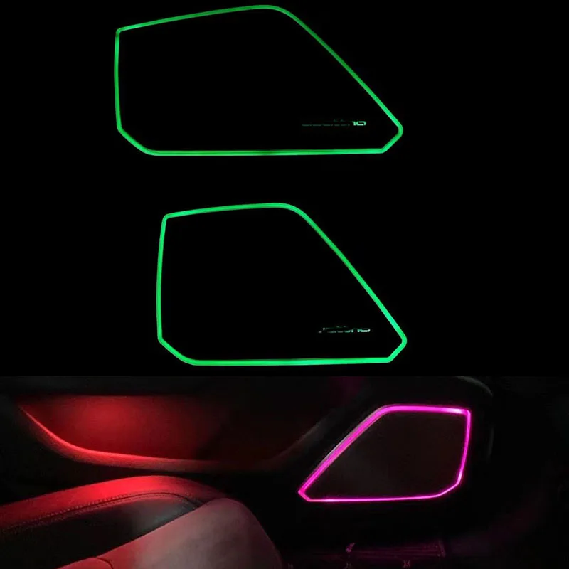 

Fit for audi a6 c8 c7 2012 2019 2020 Speaker Cover Led Door Panel Illuminate Ambient Light Atmosphere Light